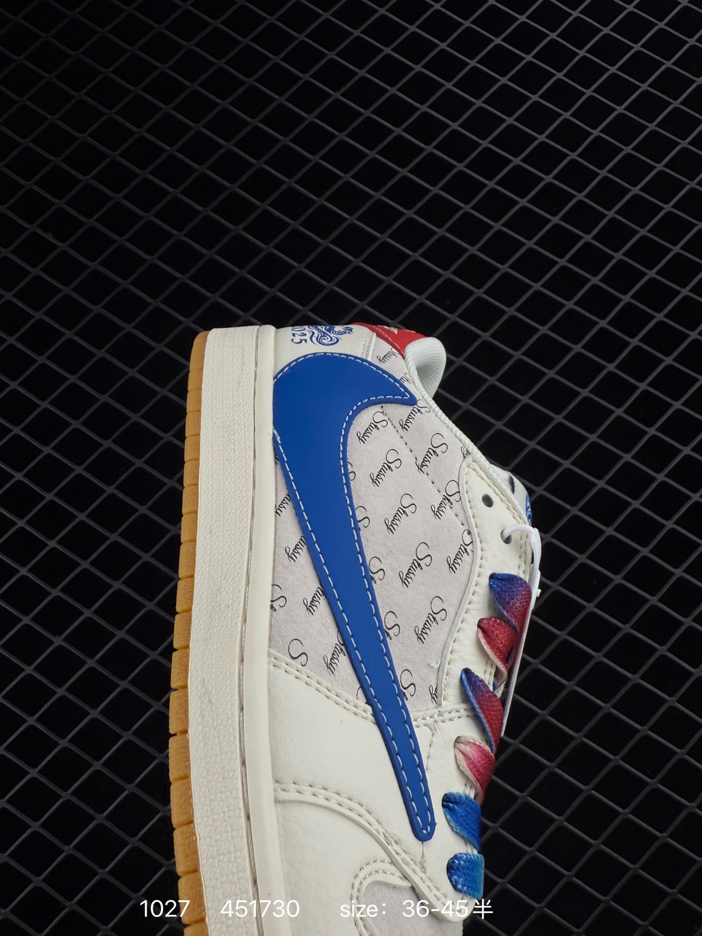 Fragment x Travis Scott x LV Air Jordan 1 Low